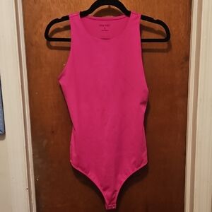 Nine West Bright Pink  Bodysuit
